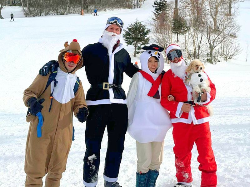 Shiga Kogen Snow Monkey Xmas}