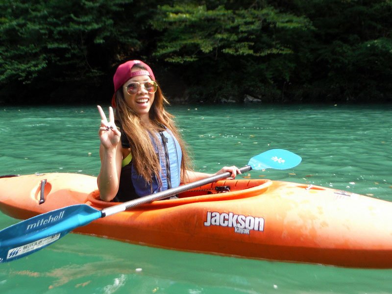 Kayaking in Okutama